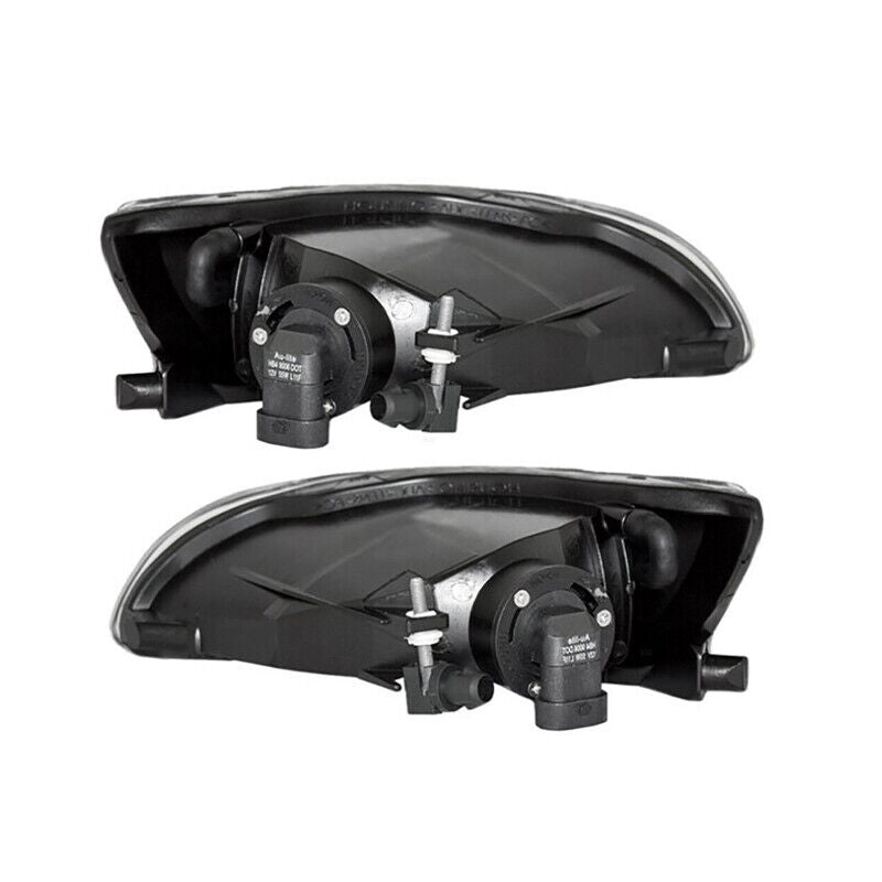 A pair of clear LH+RH front bumper fog lights for Lexus RX300 RX330 RX350 2004 - 2009