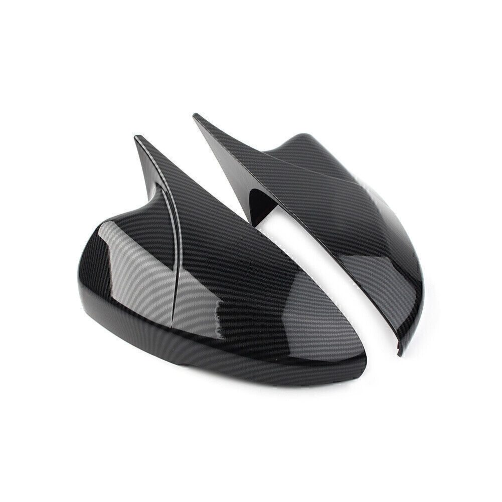 Carbon Fiber Look Rear View Mirror Cover Trim Fit for Honda Accord 2018-2021 19 Pair