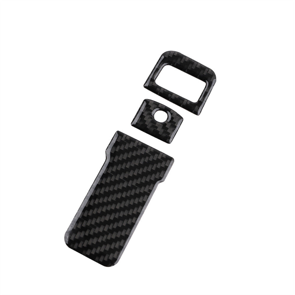 Carbon Fiber Electronic Handbrake Cover Trim for Jaguar F-PACE XE XF 2016-2020