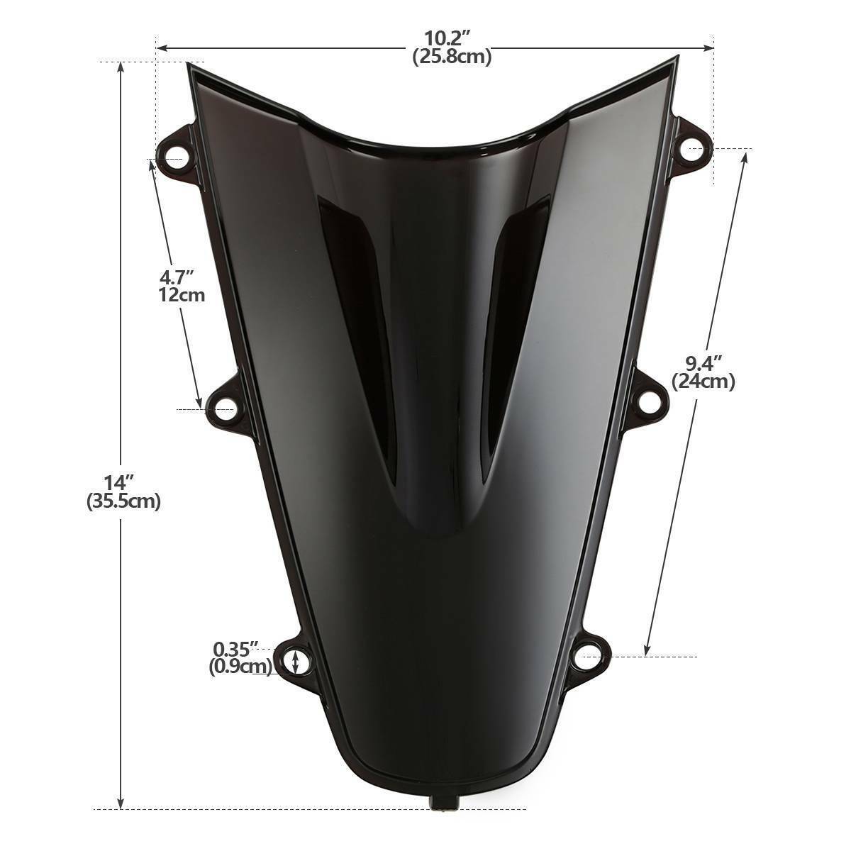Fit For Duble Bubble Windshield WindscreenHonda CBR1000RR CBR 1000RA 2017-2023