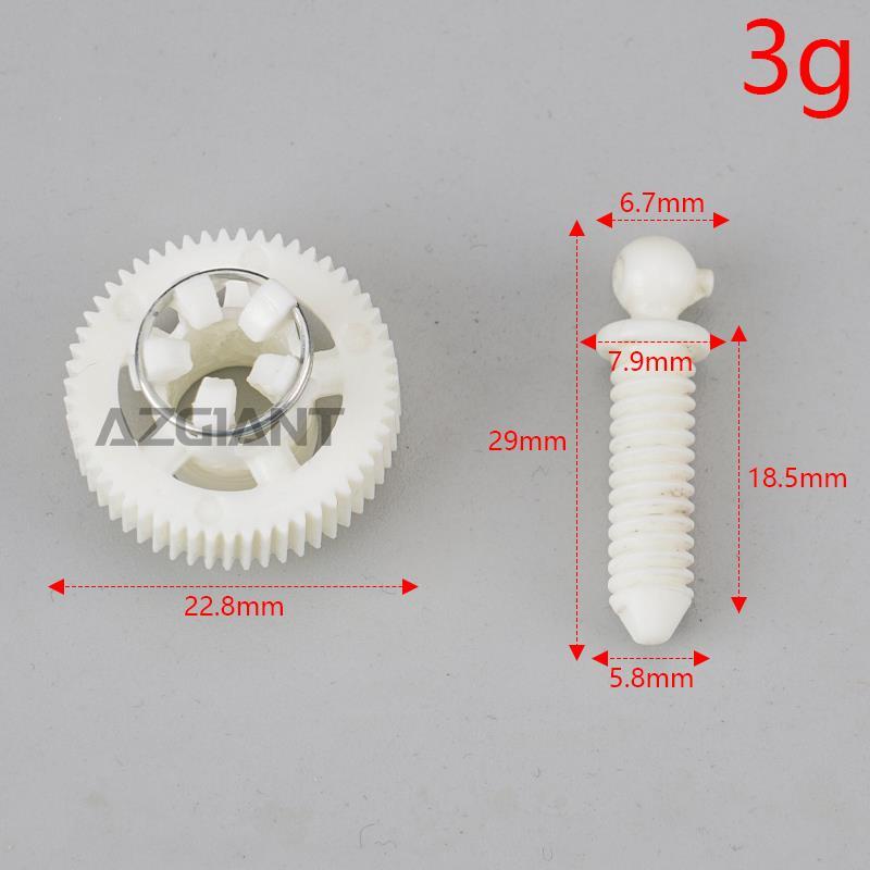 Two side mirror adjustment motor gear repair kits for 2017-2021 for Honda CR-Vs.