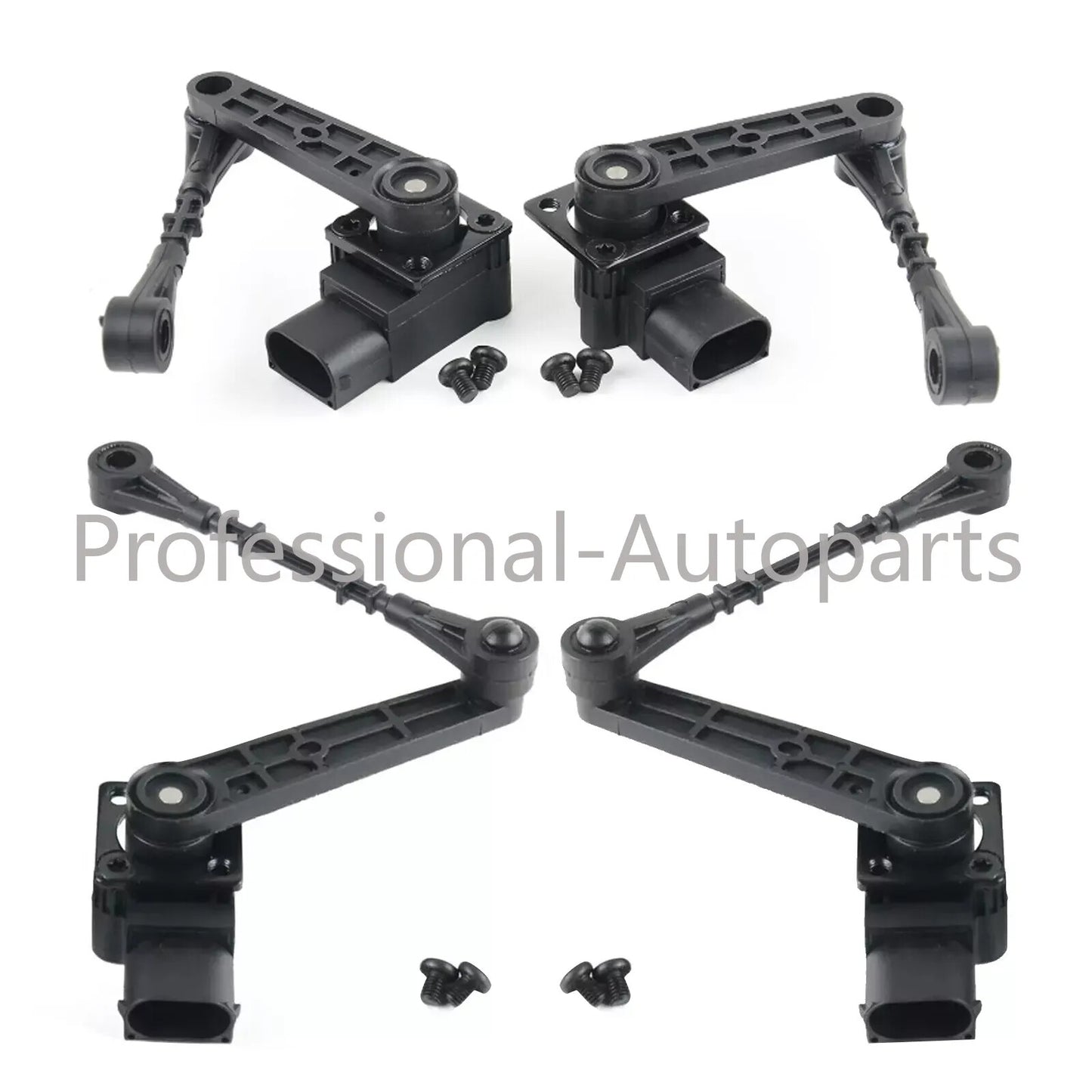4Rear Front L/R Air Suspension Riding Height Sensors for Land Rover LR3 Discovery 3
