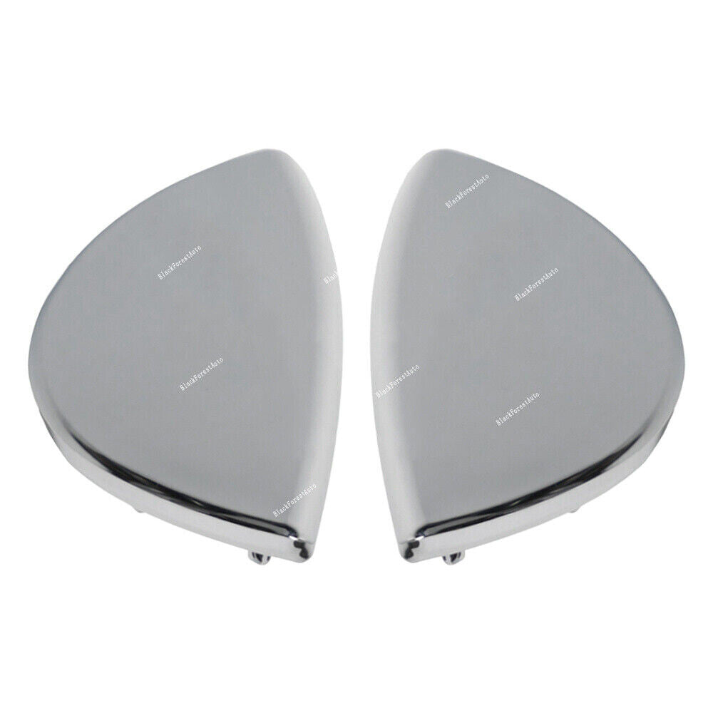 Left Right Headlight Washer Cover Chrome for Mini R55 R56 R57 Driver Cooper