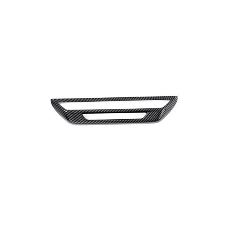 Carbon Fiber Console AC Button Switch Cover Trim for Volkswagen ID.4 2021-2023