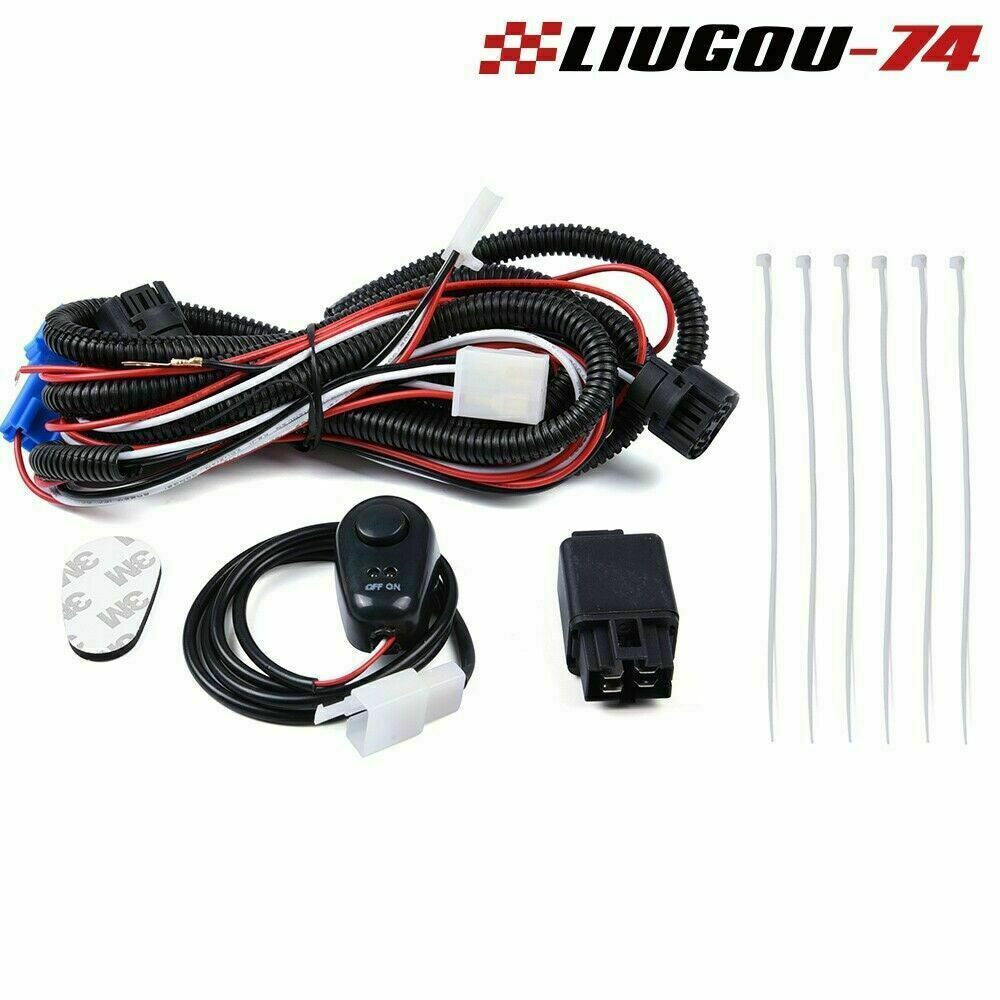 Suitable for 15-20 for Chevrolet Colorado. Anti-collision fog lights/driving lights + complete bulbs.