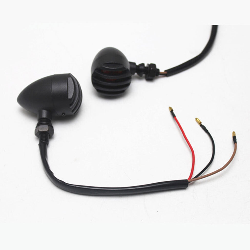 2x for Harley Davidson Sportster 48 XL1200 883 Dirt Bike LED Turn Signal Lights