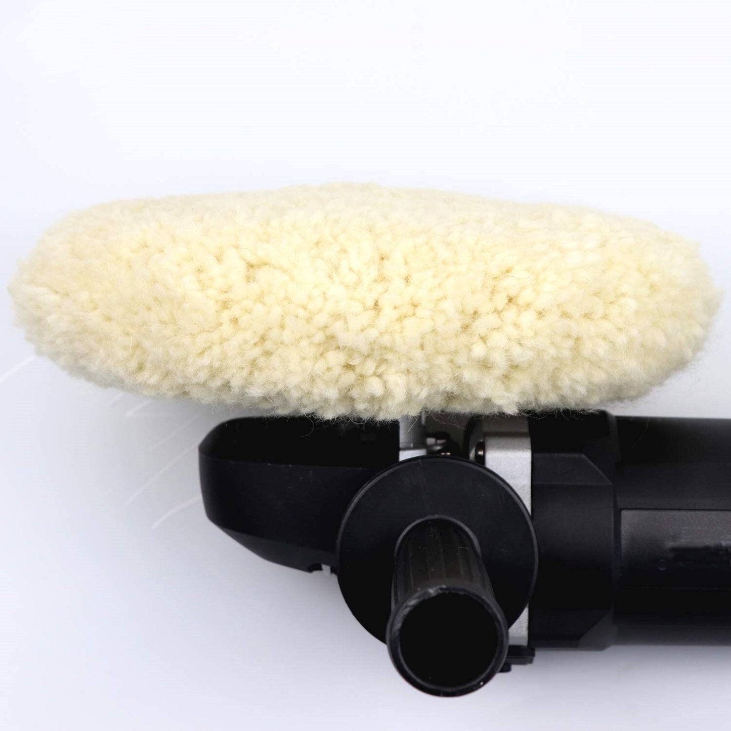 7-inch wool cushioning pad, double-sided cut and polished, suitable for automotive and marine applications.