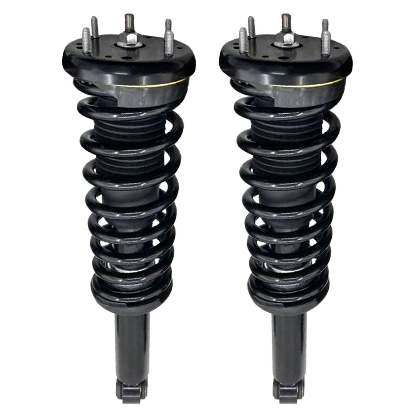A pair of rear shock absorber struts with spring assist and EDC suitable for 1995-2001 for BMW E38 740iL 750iL