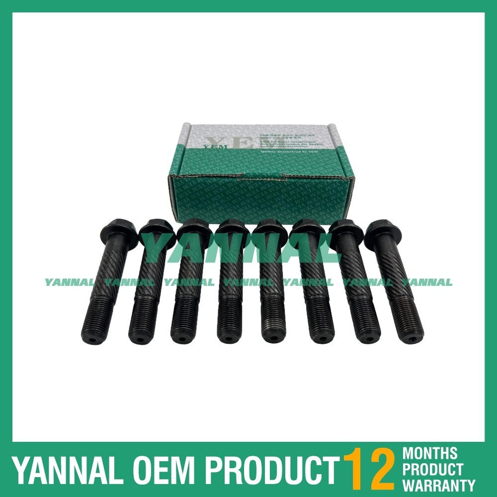 8 new 4BG1 connecting rod bolts for Isuzu diesel engines