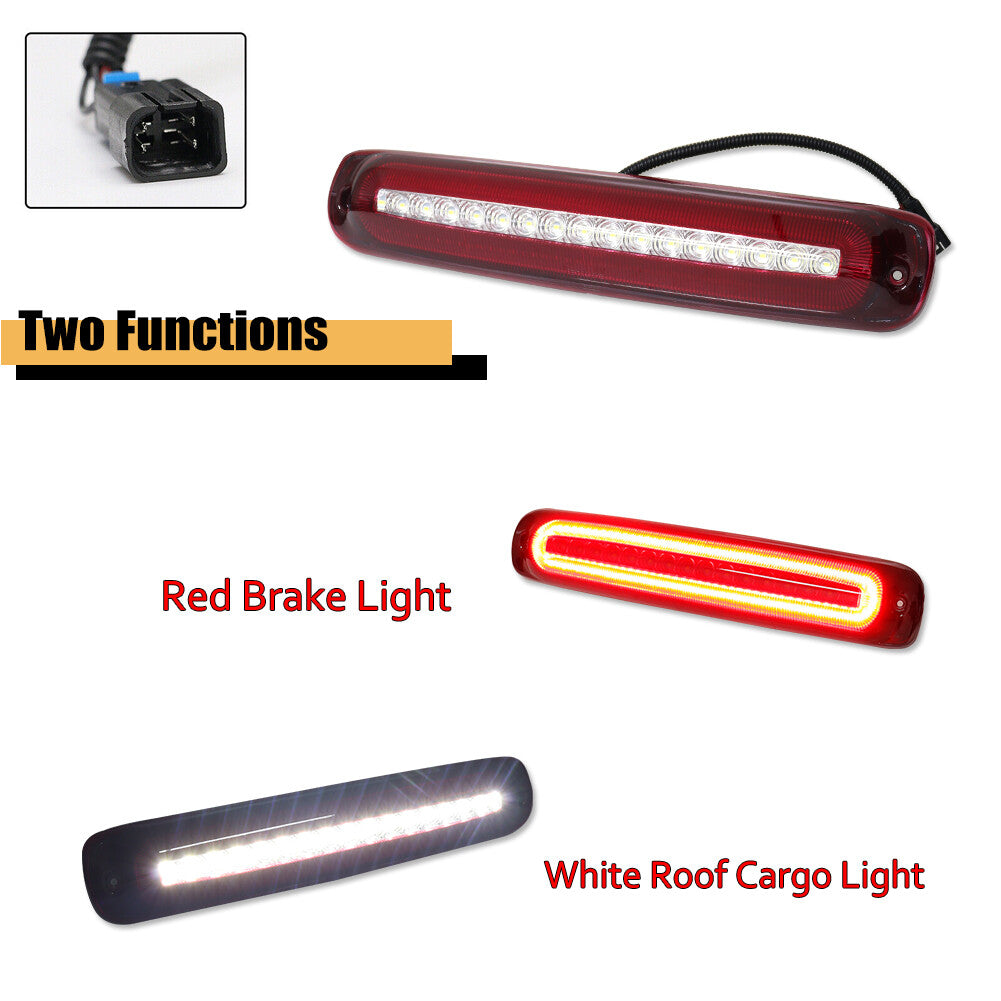 Red 3RD Third Tail brake light for 99-07 for Chevrolet Silverado/ for GMC for Sierra