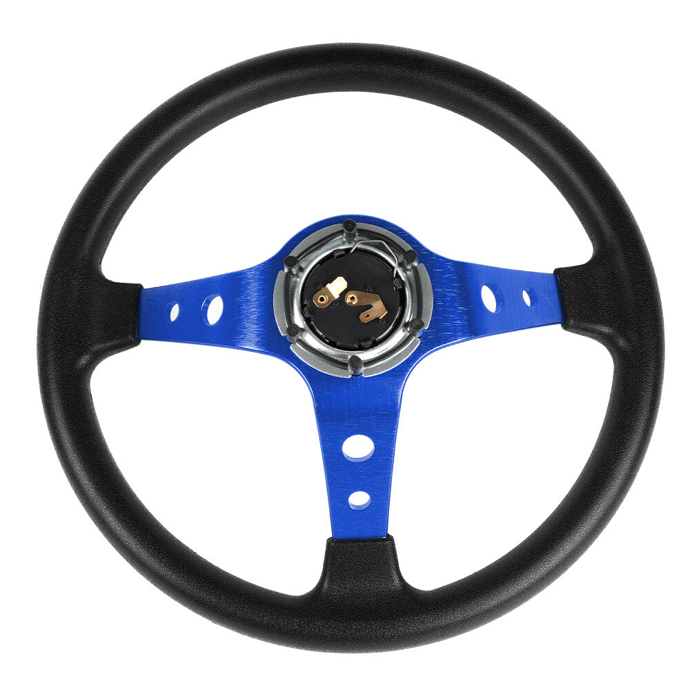 Universal 13.5 345MM 9.5cm Deep Dish Drifting Aluminum Steering Wheel Racing