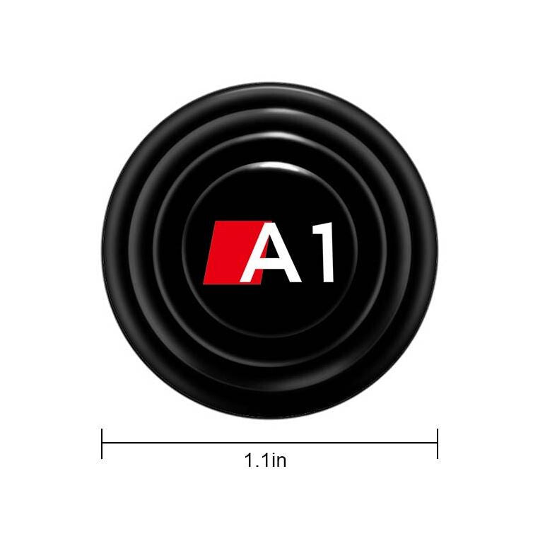 4-pack of car shock absorber anti-collision stickers suitable for Audi Sline A1 A2 A3 for A4 for A5 for A6