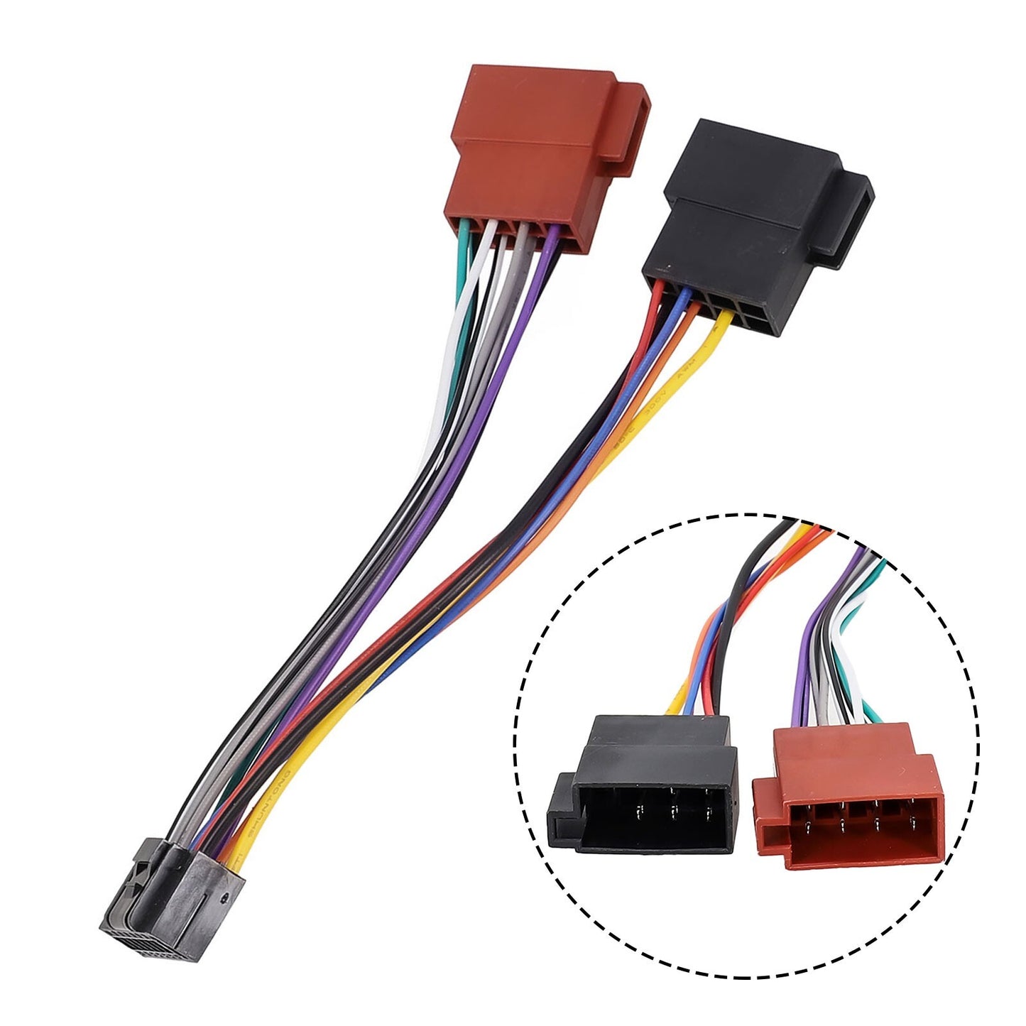 Suitable for ISO standard wire harness connector adapters for plastic
