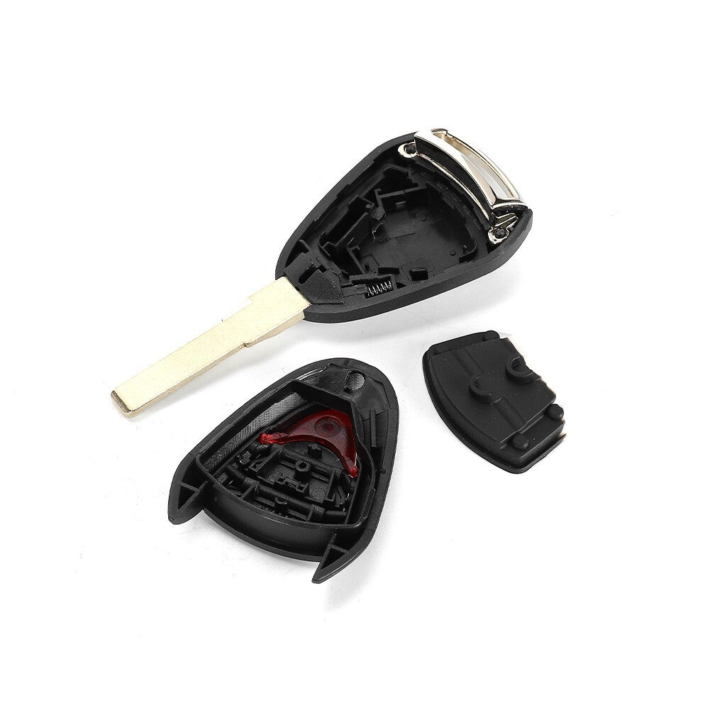 3Button Remote Keys Fob Case Shell Blade,For- for Porsche Cayman,911,997,987