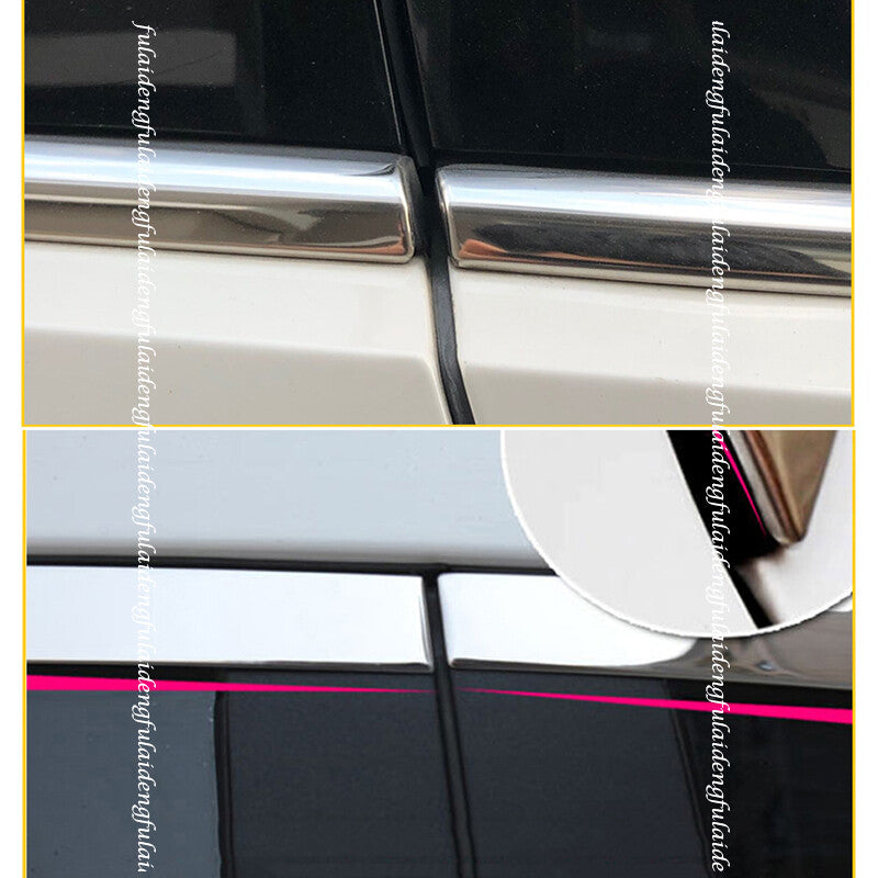 for Volvo XC40 2018-2024 Stainless Car Door Window Sill Trim Molding Cover trim