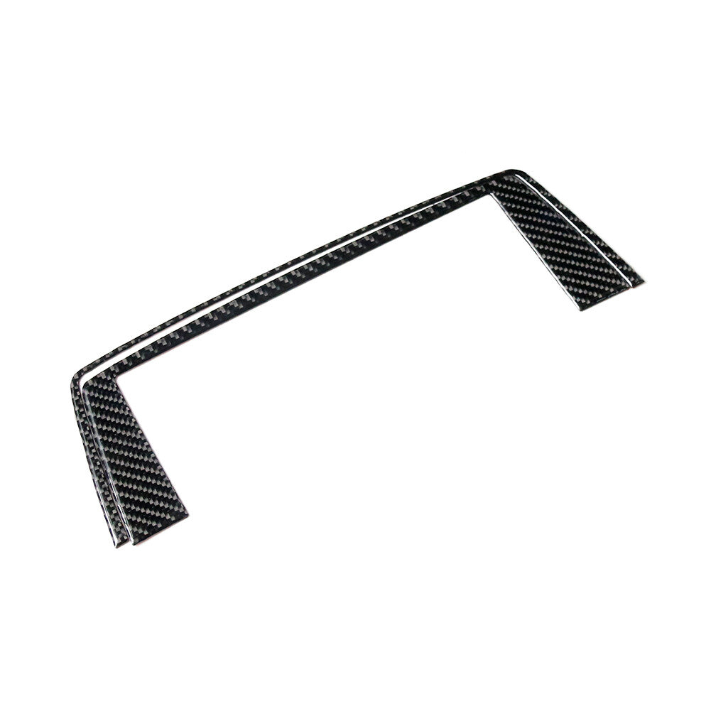 Carbon Fiber Center Console Display Frame Trim for BMW 6Series F12 F13 2011-2018