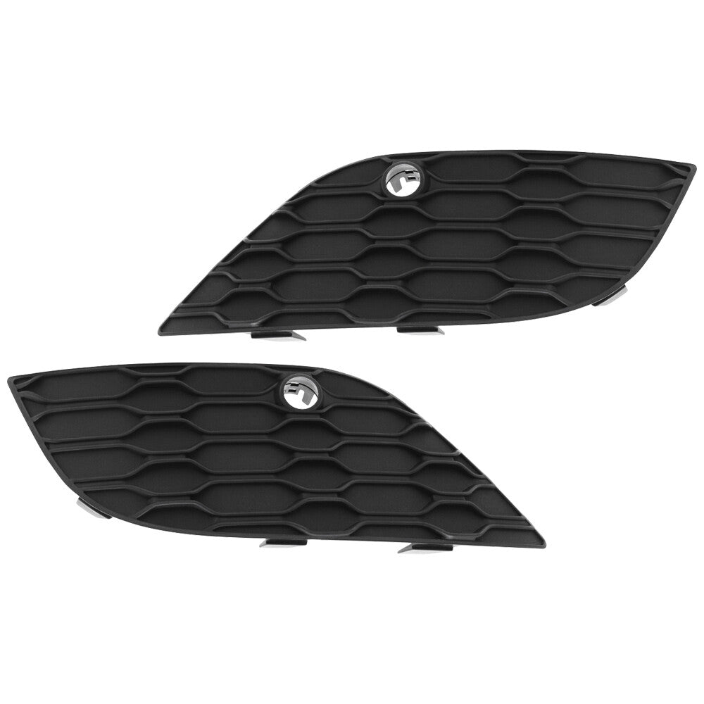 Fits for Grand Cherokee 2017-2022 2x Front Left Right Bumper Grille Cover Trim