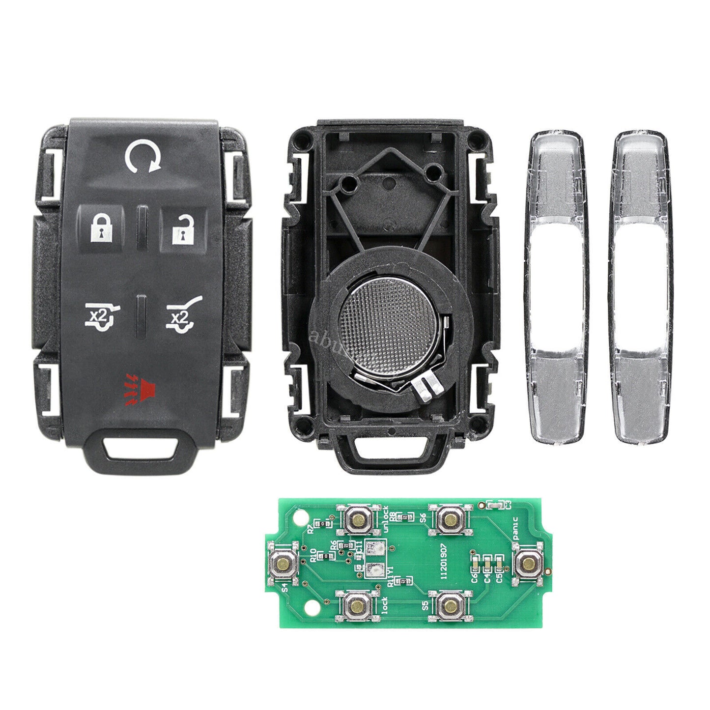 Remote control keychain 315MHz, compatible with for Chevrolet Tahoe Suburban 84540864 M3N-32337100 22859394