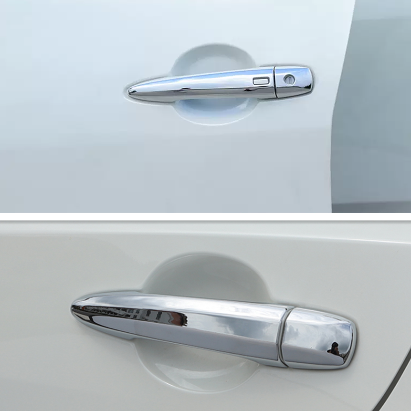 Chrome Outer Side Door Handle Cover Trims ABS for Nissan Sentra Sylphy 2020-2023