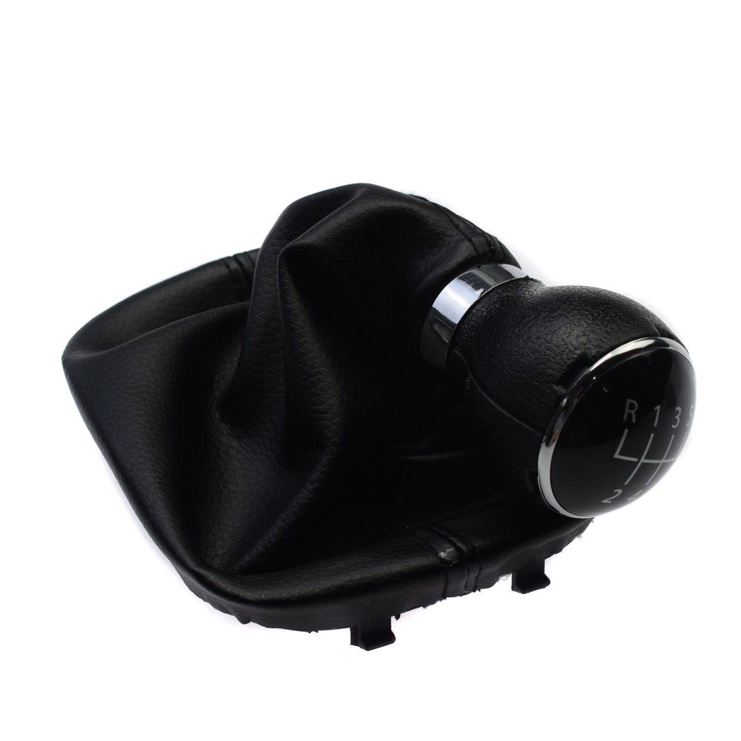 Manual 5 Speed Gear Shift Knob Leather Boot for VW for Jetta for Golf Rabbit MK5 MK6