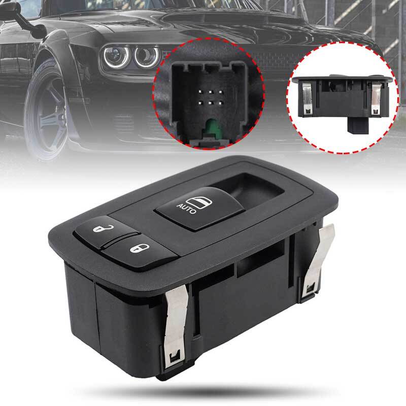 Glass Power Window Switch Passenger Side for Dodge for Challenger for Jeep 2015-2021