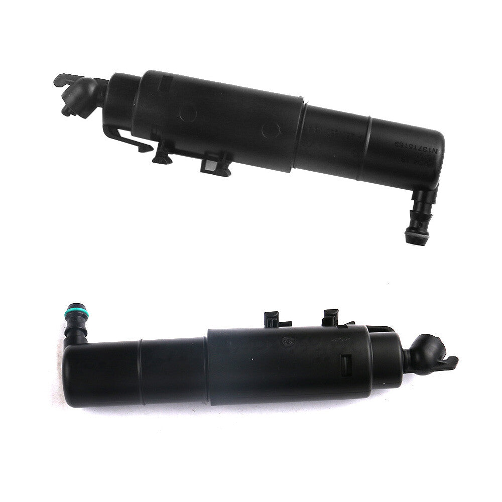 2 Headlight Washer Nozzle Pump Left+Right for 2011-2013 for Mercedes for Benz R350 Black
