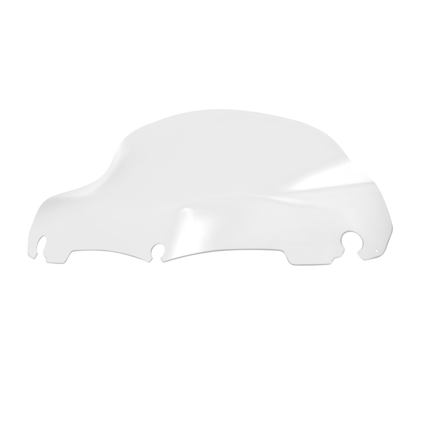 Clear 9 Wave Windshield Windscreen Fit for Harley Electra Street Glide 14-2023