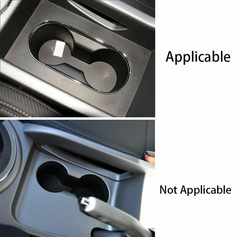 Middle Console Drinking Glass Cover Fit for Kia Sportage R GL 11-2016 Blue Steel
