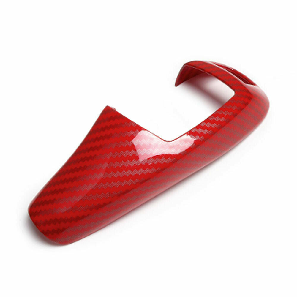 1pcs for BMW F20 F22 F30 F32 X3 X4 X5 X6 Red Carbon Fiber Style Gear Shift Cover