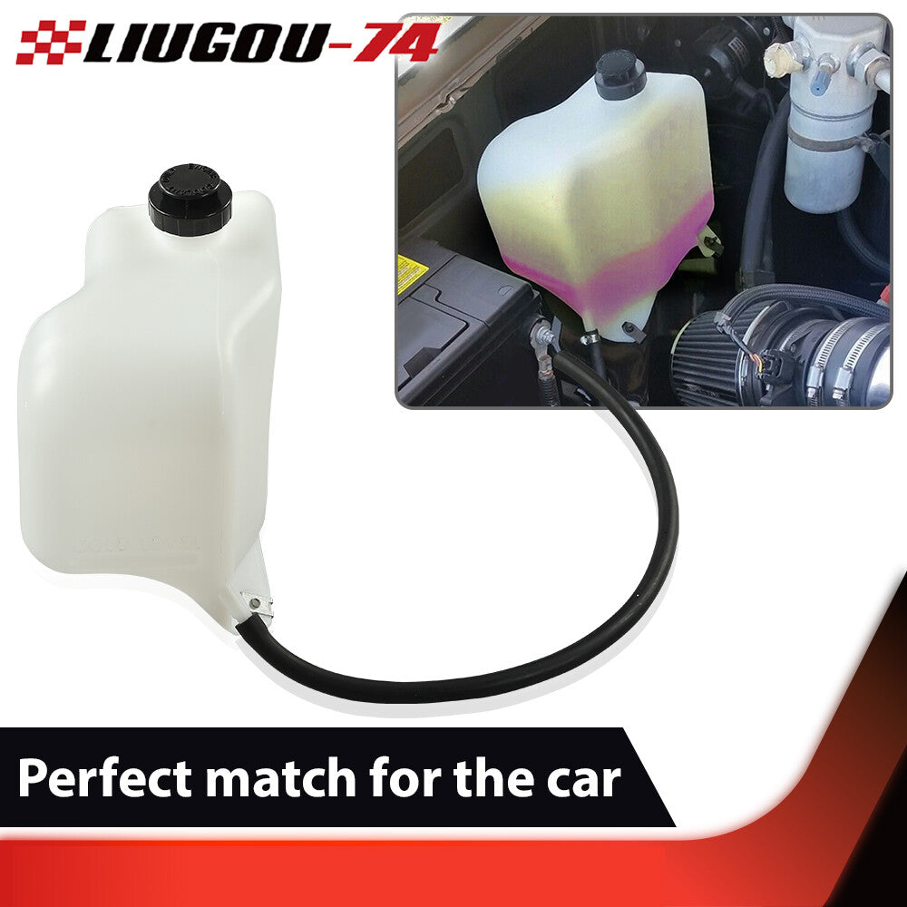 Coolant bottle cap with mounting hardware and hose fits 81-87 for Chevrolet for GMC General Motors Trucks