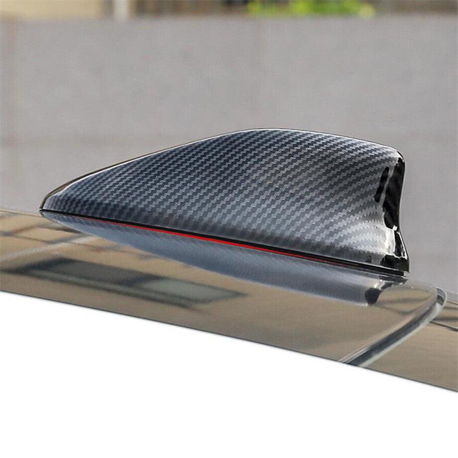 Carbon fiber roof shark fin antenna cover trim for 2018, 2019, and 2020 for Honda Accords.