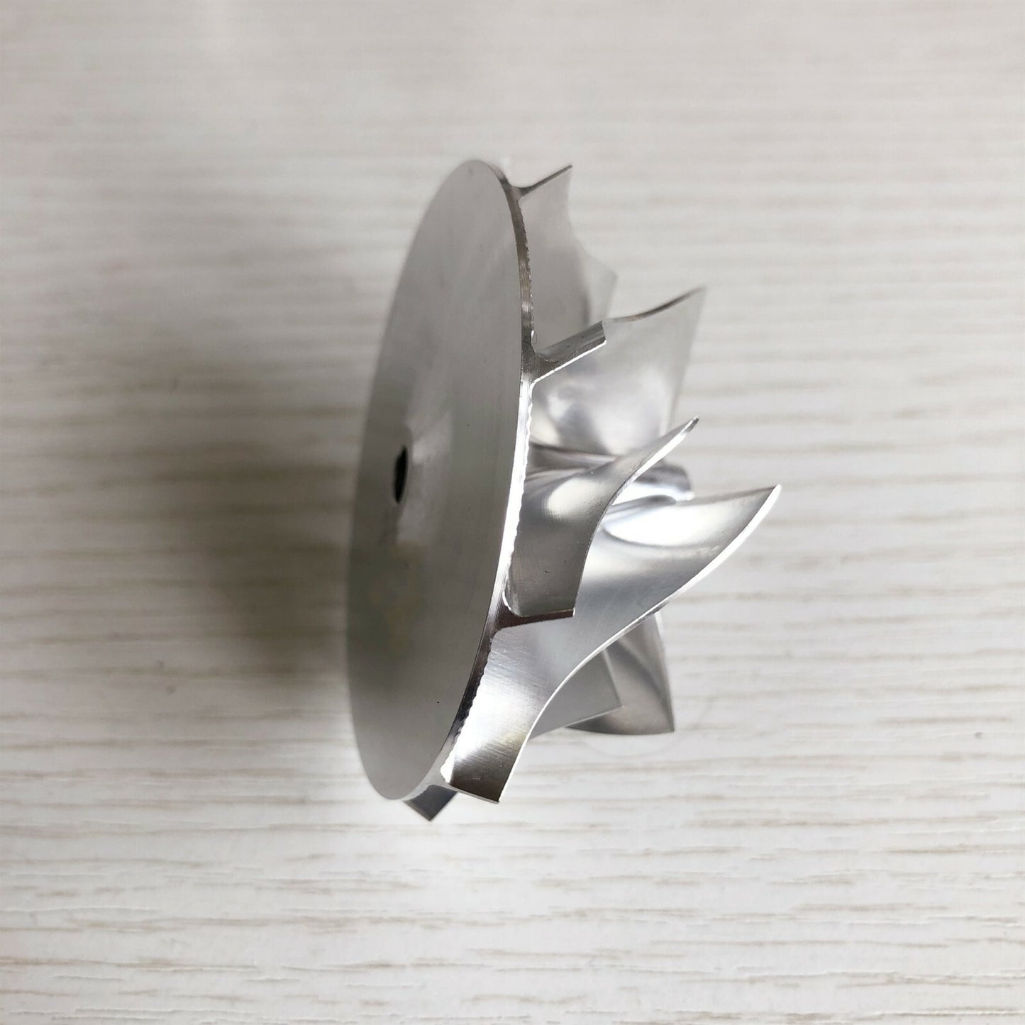 K04 46.00/60.00 mm 5+5 blade high-performance turbine blank compressor wheel