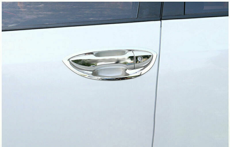 for Toyota for Corolla 14-2019 Chrome Steel Exterior Outside Door Bowl Cover Trim 8X