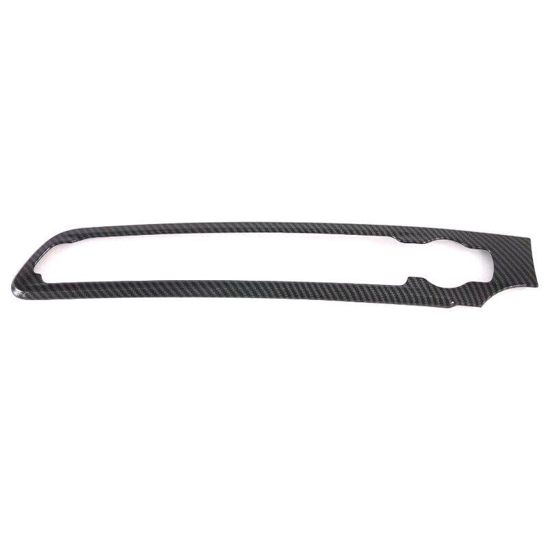 for Kia Seltos 2020-23 Carbon Fiber Central Air Condition Outlet Vent Cover trim