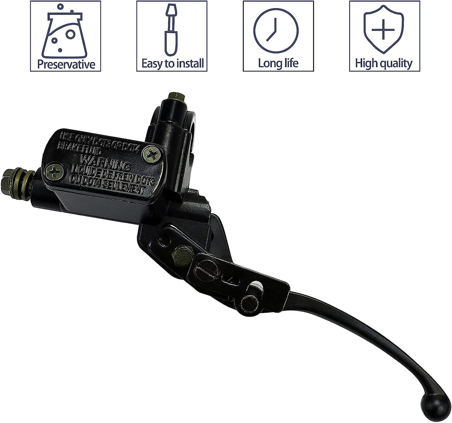 7/8” Left Hand Hydraulic Brake Lever Master Cylinder for Chinese 50cc-250cc 110c
