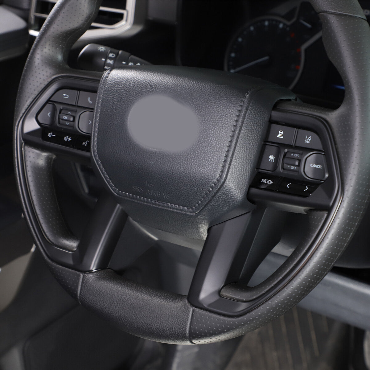 Carbon fiber air conditioning vent socket cover decoration for Toyota Tacoma 2016-22