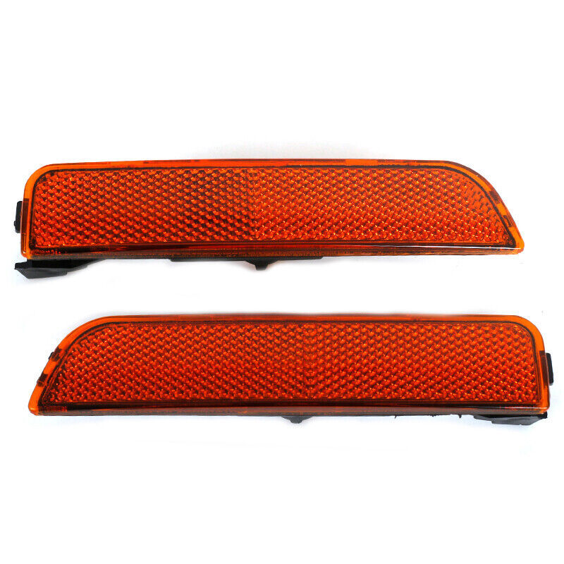 2-pack for Volkswagen for Passat B5 2001-2005, red front bumper side markings, turn signals