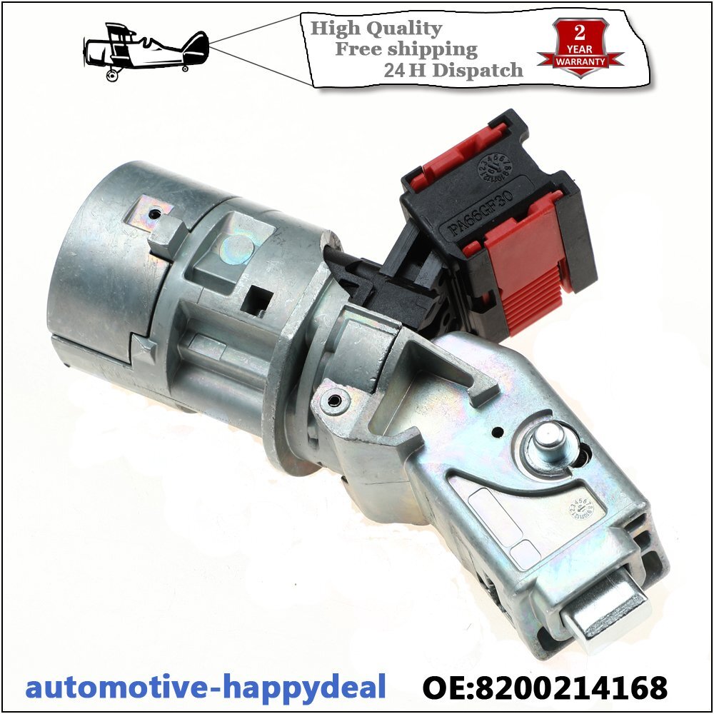 Ignition Lock Barrel Starter Switch for Renault Master Trafic for Vauxhall Vivaro DC
