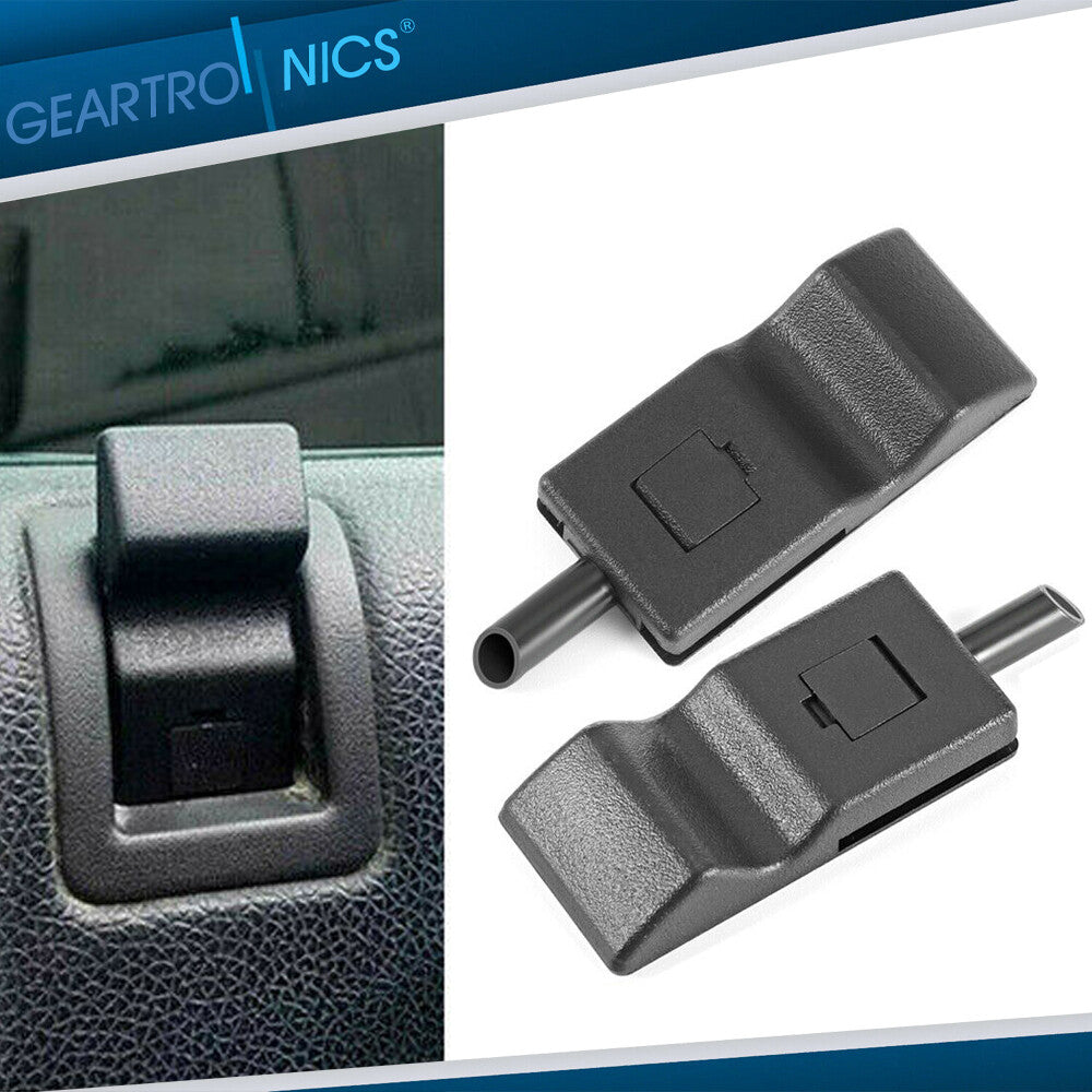 2X for Chevy / for GMC Silverado/ for Sierra 07-13 Door Lock Knobs Front/Rear Ebony US