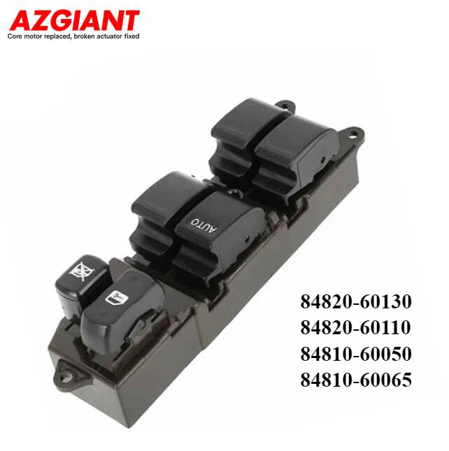 Driver's left main power window switch applicable to 1998-2002 for Toyota for Land Cruiser .