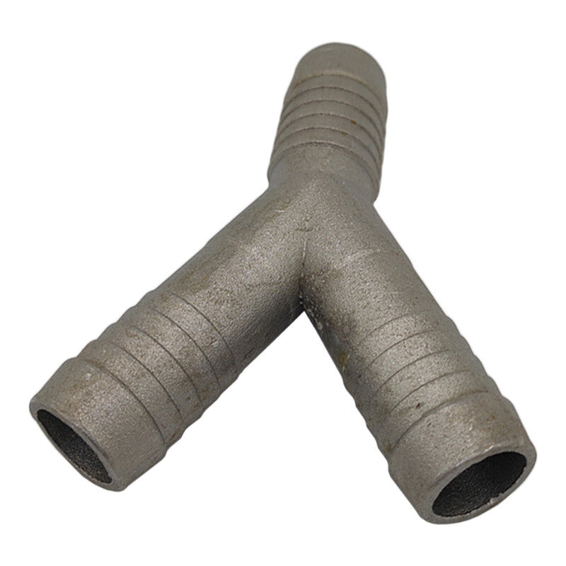 1x 3/4 inch 19mm Y 3-Way Heater Hose Connector Pipe Coolant Fitting Adapter