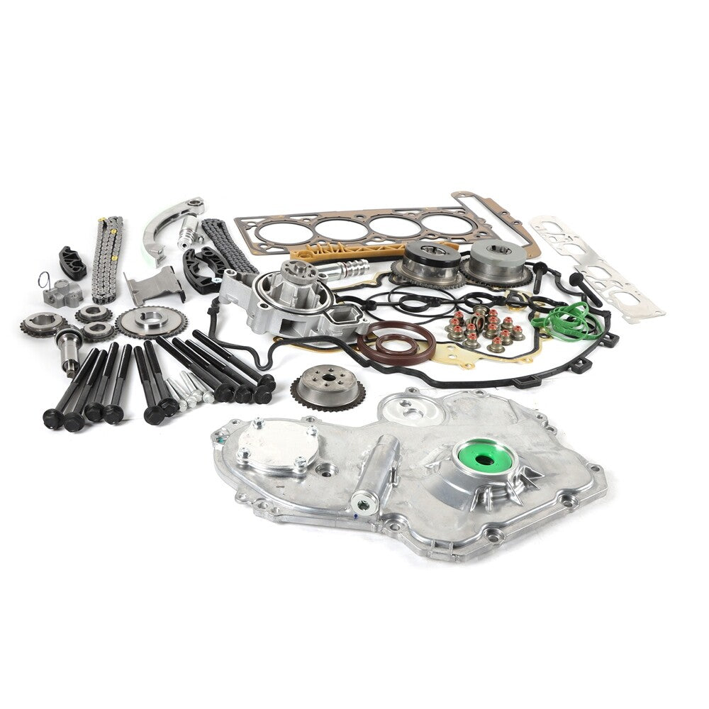 Timing Chain Kit Oil Pump Selenoid Actuator Gear Fit 10-13 for Buick for Chevy for GMC 2.4L