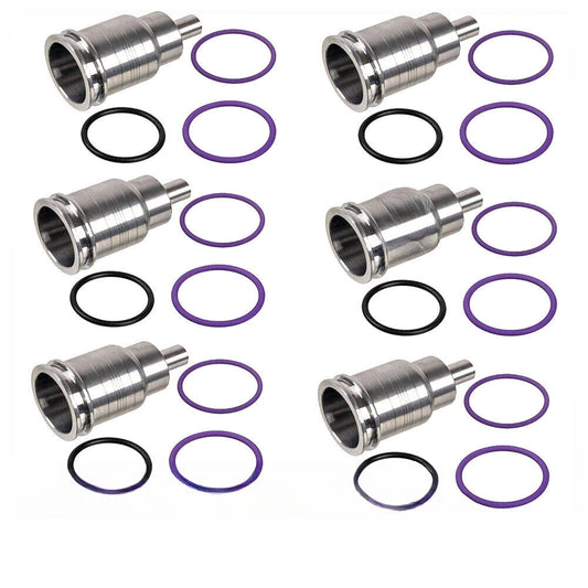 for Volvo for Mack Injector Sleeve Kit Replacements 21515329 6 pcs New