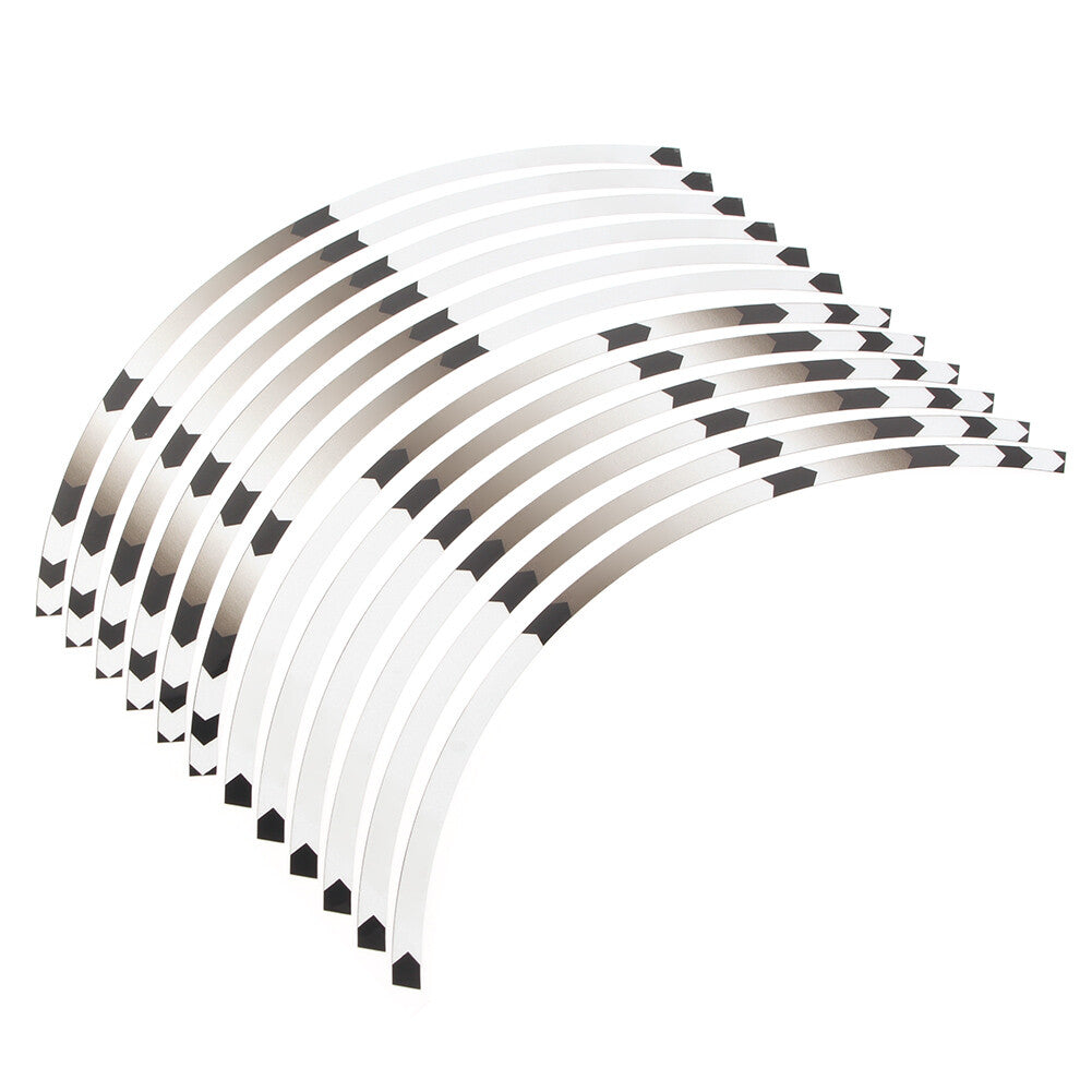for Honda MSX 125 Gorm/MSX 125 SF 2013-2022 2014 2015 12 Rim Wheel Decals White