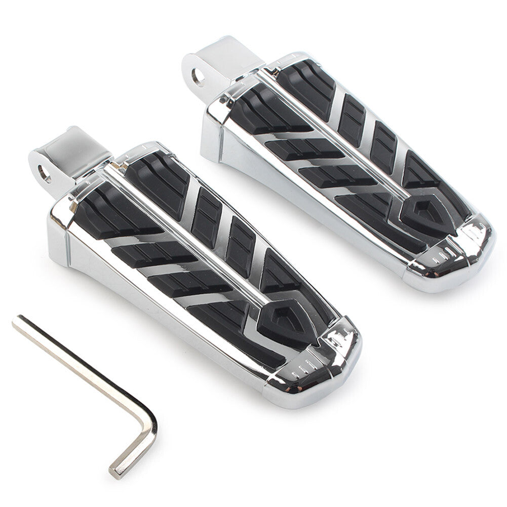 2x Fu?rasten Fu?rasten Fu?rasten F¨¹r for Honda Shadow VT1100 Saber VTX 1300C Chrom