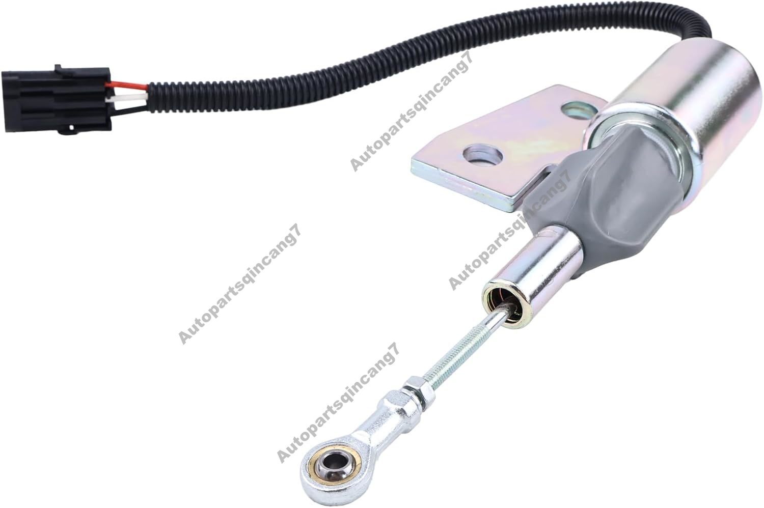 12V Fuel Shut Off Solenoid J991167 87420952 for CASE 580M 60XT 70XT 90XT 688G