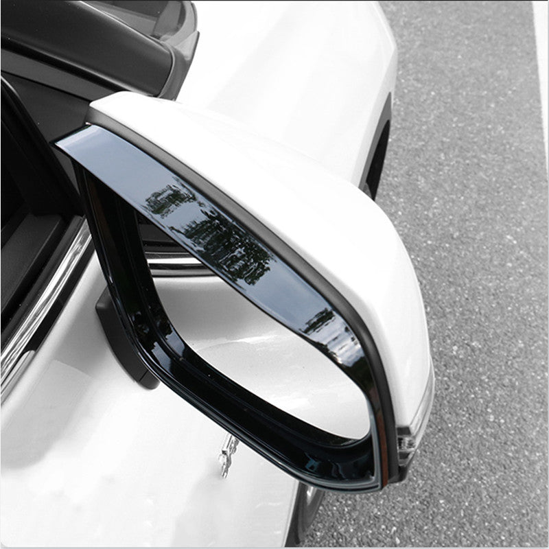 Glossy Black Mirror Rain Glow Cover Trim for Toyota for Corolla 2019 - 2024