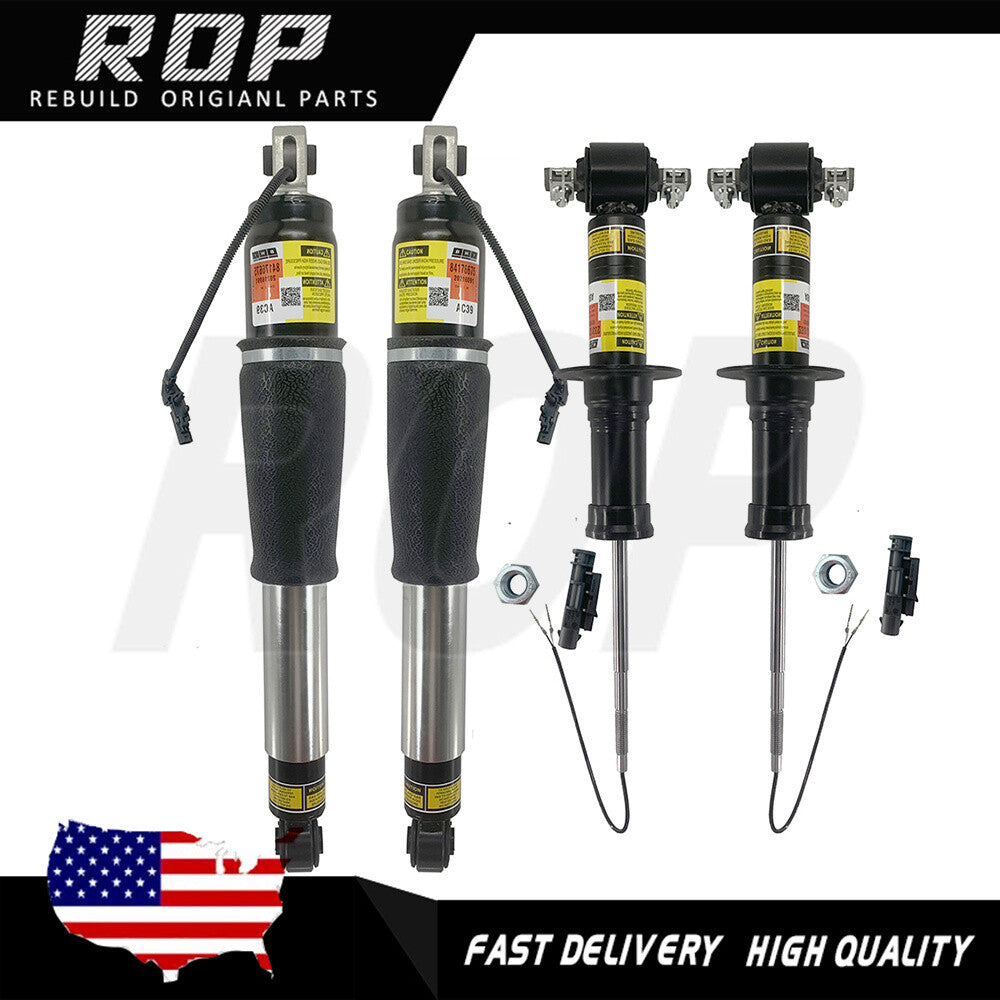 4PC/Full Set Shock Absorber for 15-20 for Chevy Suburban Tahoe Silverado w/ Magnetic