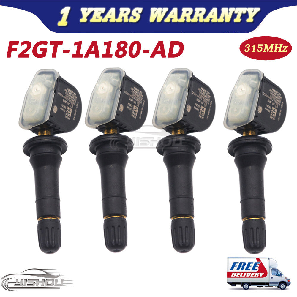 SET 4 TPMS TIRE PRESSURE SENSOR for FORD for MUSTANG EDGE F-150 315Mhz F2GT-1A180-AD