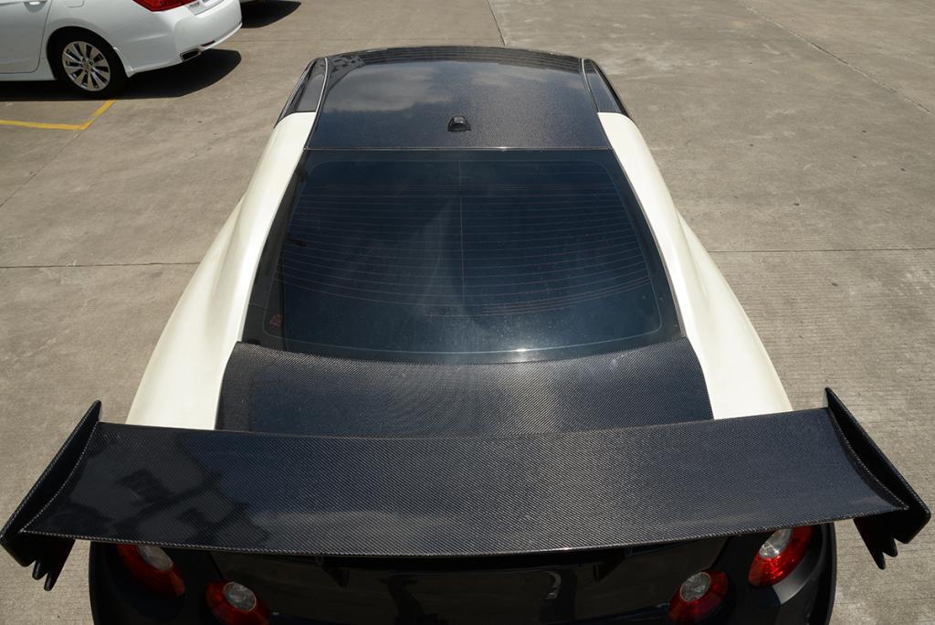 Fit for Nissan R35 GT-R GTR Coupe 2009-15 Real Carbon Fiber Roof Skin Cover Trim